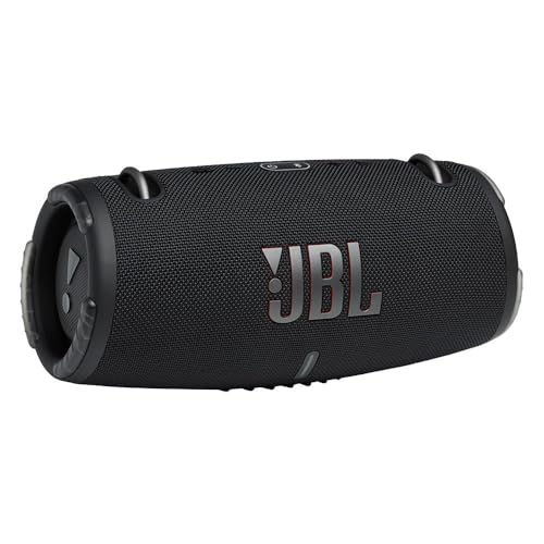 JBL Xtreme 3 Musikbox - Schwarz – Wasserdichter, portabler Stereo Bluetooth Speaker mit integrierter Powerbank – Mit nur einer Akku-Ladung bis zu 15 Stunden Musikgenuss JBL Xtreme 3 Musikbox - Schwarz – Wasserdichter, portabler Stereo Bluetooth Speaker mit integrierter Powerbank – Mit nur einer Akku-Ladung bis zu 15 Stunden Musikgenuss von JBL