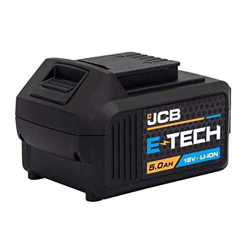 JCB 18 V 5.0 Ah wiederaufladbarer Lithium-Ionen-Akku für JCB Elektrowerkzeuge – inklusive Bohr- und Schlagschrauber, Stichsäge, Kreissäge, Kombibohrer, Säbelsäge, Winkelschleifer und SDS Bohrer JCB 18 V 5.0 Ah wiederaufladbarer Lithium-Ionen-Akku für JCB Elektrowerkzeuge – inklusive Bohr- und Schlagschrauber, Stichsäge, Kreissäge, Kombibohrer, Säbelsäge, Winkelschleifer und SDS Bohrer von JCB