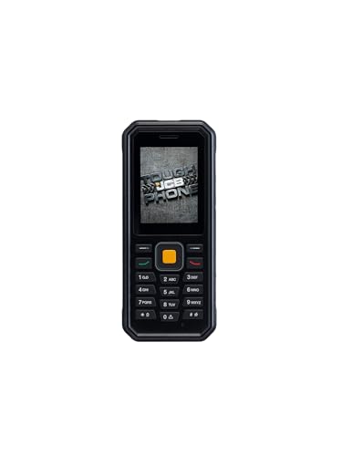 JCB Tradesman 4 Feature Robustes und Robustes wasserdichtes Telefon 4g Handy SIM-freies Dual-SIM-Telefon TP1242 - Schwarz JCB Tradesman 4 Feature Robustes und Robustes wasserdichtes Telefon 4g Handy SIM-freies Dual-SIM-Telefon TP1242 - Schwarz von JCB