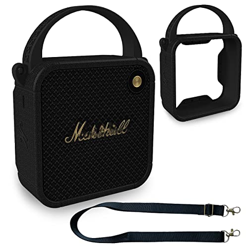 Silikon-Schutzhülle für Marshall Willen tragbare Bluetooth-Lautsprecher, Schutzhülle für tragbare Marshall Willen Lautsprecher-Zubehör (nur Hülle) von JCHPINE