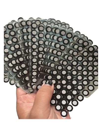 1000 Punkte Photogrammetrie Hochreflektierender Markierungspunkt 3D-Scan Referenzpunkt Zielpunkt Anpassbare Kodierungspaste Stellen Sie sicher, dass alle Details erfasst werd(9x12mm) von JCKJWL