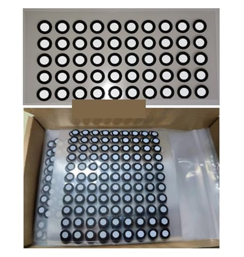 1000 Punkte hochreflektierender Markierungspunkt, Referenzpunktmarkierunn for einfacheres Scannen Stellen Sie sicher, dass alle Details erfasst werd(Inner 6 outer 10mm(1000)) von JCKJWL
