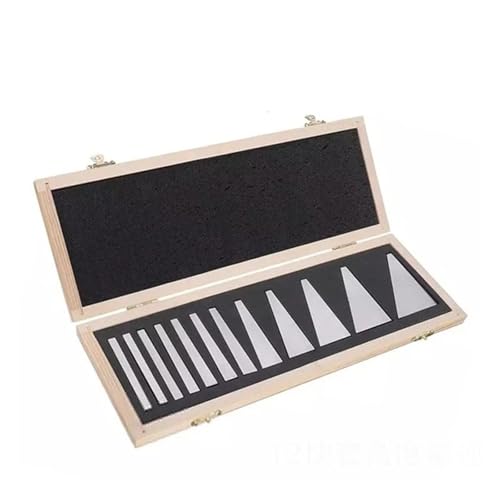 2/10/12/17Pcs 30/45/60/90 Grad Präzision Maschinist Messung Werkzeug Winkel Block Lineal Zoll Metric Dreieck Metall Hohe Genauigkeit(12pcs) von JCKJWL
