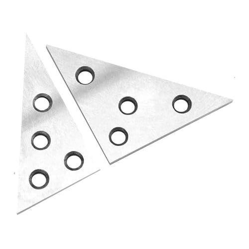 2/10/12/17Pcs 30/45/60/90 Grad Präzision Maschinist Messung Werkzeug Winkel Block Lineal Zoll Metric Dreieck Metall Hohe Genauigkeit(2pcs) von JCKJWL