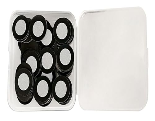 3D-Scan-Marker/Punkte/Aufkleber, Positionierungsziele – Kompatibler 3D-Scanner Stellen Sie sicher, dass alle Details erfasst werd(Inner 12 outer 19mm(1000)) von JCKJWL