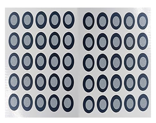 3D-Scan-Marker/Punkte/Aufkleber, Positionierungsziele – Kompatibler 3D-Scanner Stellen Sie sicher, dass alle Details erfasst werd(Or inner 6 outer 10mm(1000)) von JCKJWL