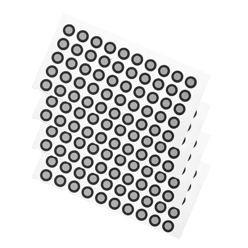 4 Blatt reflektierende Markierungspunkte Referenzpunkte for 3D-Scan-Aufkleber, Filmmarkierungsaufkleber Stellen Sie sicher, dass alle Details erfasst werd von JCKJWL