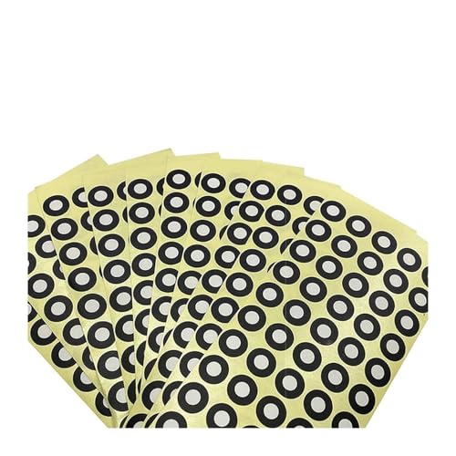 5,0 Mm Referenzpunkt For 3D-Scannen (3000 Stück) 3D-Scan-Tracking-Punkte Diffuse Reflexionsmarkierungen For 3D-Scanner Stellen Sie sicher, dass alle Details erfasst werd von JCKJWL