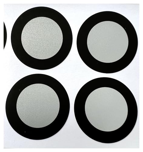 Diffuse Reflexionsmarker, Positionierungsziele for 3D-Scanner for 3D-Scanning und optisches Tracking Stellen Sie sicher, dass alle Details erfasst werd(Inner 20 outer 30mm(24)) von JCKJWL