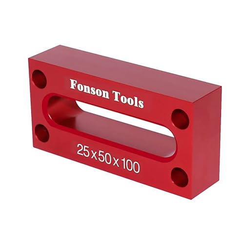 Einstellblöcke for die Holzbearbeitung – Satz Höhenmessblöcke aus Aluminium – Präzisions-Einstellbalken, Messwerkzeuge for Oberfräse und Tischkreissäge Hohe Genauigkeit(9pcs Metric) von JCKJWL