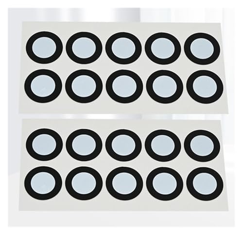 Markierungspunkt for 3D-Scanner, diffuse Reflexionsmarkierungen, for 3D-Scannen und optisches Tracking Stellen Sie sicher, dass alle Details erfasst werd(Inner 16 outer 25mm (500)) von JCKJWL