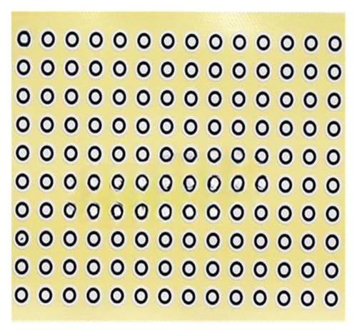 Matte 10000 Punkte 3D-Scanner-Aufkleber Positionierungsmarkierung Handheld-Markierungspunkte Ziele for einfacheres Scannen Stellen Sie sicher, dass alle Details erfasst werd(2 * 3.5 * 5mm) von JCKJWL