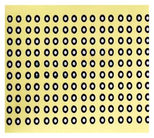 Matte 10000 Punkte 3D-Scanner-Aufkleber Positionierungsmarkierung Handheld-Markierungspunkte Ziele for einfacheres Scannen Stellen Sie sicher, dass alle Details erfasst werd(2 * 4mm) von JCKJWL