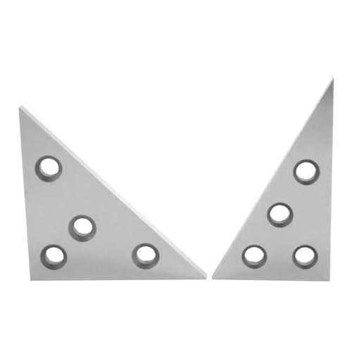 Präzisions-Maschinisten-Messwerkzeug, 2 Stück, 30/45/60/90 Grad, Winkelblock-Lineal, Zoll, metrisch, Dreieck, Metallblock, Winkel Hohe Genauigkeit Präzisions-Maschinisten-Messwerkzeug, 2 Stück, 30/45/60/90 Grad, Winkelblock-Lineal, Zoll, metrisch, Dreieck, Metallblock, Winkel Hohe Genauigkeit von JCKJWL