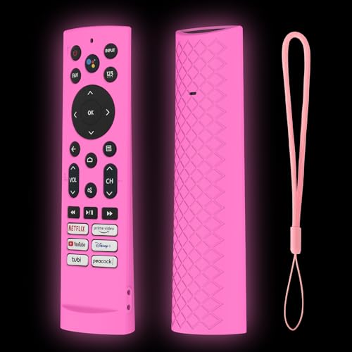 JCMOYUTY Silikon-Schutzhülle für Sprachfernbedienung ERF3A90 für U7G U8 U9G Serie 4K ULED, leuchtet Hot Pink JCMOYUTY Silikon-Schutzhülle für Sprachfernbedienung ERF3A90 für U7G U8 U9G Serie 4K ULED, leuchtet Hot Pink von JCMOYUTY