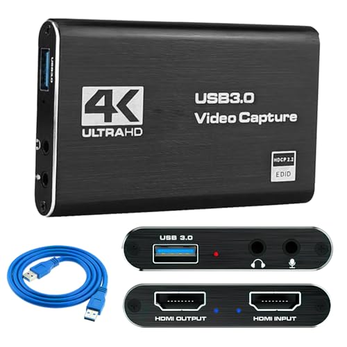4K HDMI Video Capture Card, Gaming Capture Card with Microphone 4K HDMI Video Capture Card, Gaming Capture Card with Microphone von JCSJK