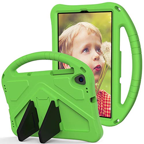 JCTek Kinder-Schutzhülle für Lenovo Tab M10 HD (2. Gen),(10,1 Zoll) TB-X306F / TB-X306X 2020 veröffentlichtes Tablet, strapazierfähiger EVA-Schaumgummi, Griff Ständer,(grün) von JCTek