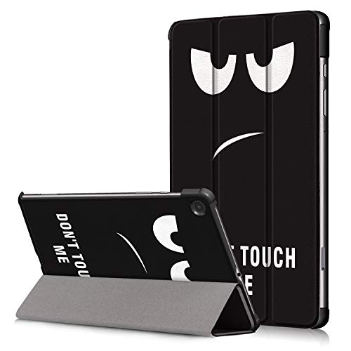 JCTek Schutzhülle für Galaxy Tab S6 Lite 10,4 Zoll (SM-P610/SM-P615) 2020 Tablet, leicht, PU-Leder, dreifach faltbar, mit Standfunktion Big Eyes von JCTek