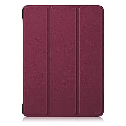 JCTek Slim Case Kompatibel mit iPad Pro 11 Zoll 2021 (3. Generation), Tri-Fold Smart Case, Leichte Stand Case, Auto Sleep and Wake, Pencil 2 Wireless Charging, (Wind Red) von JCTek