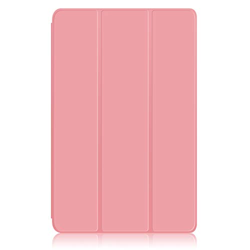 JCTek Stoßfeste Schutzhülle aus Leder für Samsung Galaxy Tab A7 26,4 cm (10,4 Zoll) 2020 (SM-T500/T505/T507) mit mehreren Blickwinkeln und automatischer Aufwachfunktion (Pink) von JCTek