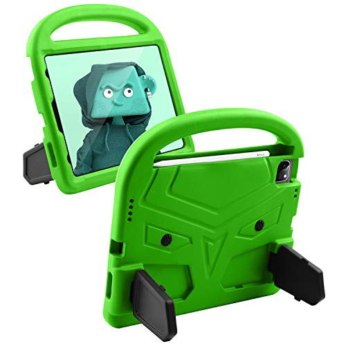 JCTek stoßfeste Schutzhülle für iPad Pro 11 2020, strapazierfähiger EVA-Schaumgummi-Griff für Kinder, tragbar, stehend, strapazierfähig, super Schutz grün 28 cm (11 Zoll) von JCTek