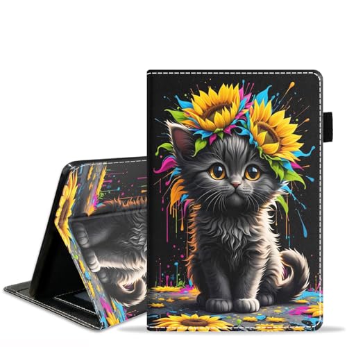 JDHJFBFJNP Schutzhülle für Amazon Fire Max 11 Tablet (27,9 cm (11 Zoll), 13. Generation, Version 2023) mit Kartenfach und automatischer Sleep/Wake-Funktion, schlankes PU-Leder, Standfunktion von JDHJFBFJNP
