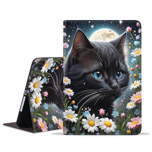 JDHJFBFJNP Schutzhülle für iPad Mini 5/Mini 4, iPad Mini 1/2/3, Premium-PU-Leder, Standfunktion, Folio-Hülle mit automatischer Sleep/Wake-Funktion, für iPad Mini 5. / 4. Generation, schwarze Katze JDHJFBFJNP Schutzhülle für iPad Mini 5/Mini 4, iPad Mini 1/2/3, Premium-PU-Leder, Standfunktion, Folio-Hülle mit automatischer Sleep/Wake-Funktion, für iPad Mini 5. / 4. Generation, schwarze Katze von JDHJFBFJNP