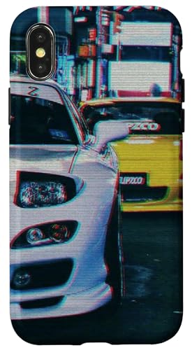 Distress Two Legendary JDM RX-7 Sportwagen Night Drift Hülle für iPhone X/XS Distress Two Legendary JDM RX-7 Sportwagen Night Drift Hülle für iPhone X/XS von JDM Japanese Automotive Tuning Car Art
