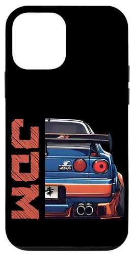 Hülle für iPhone 12 mini JDM japanisches Retro-Automobil-Vintage-Drifting-Rennauto Geschenk von JDM Japanese Automotive Tuning Car Art