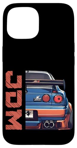 Hülle für iPhone 15 JDM japanisches Retro-Automobil-Vintage-Drifting-Rennauto Geschenk von JDM Japanese Automotive Tuning Car Art