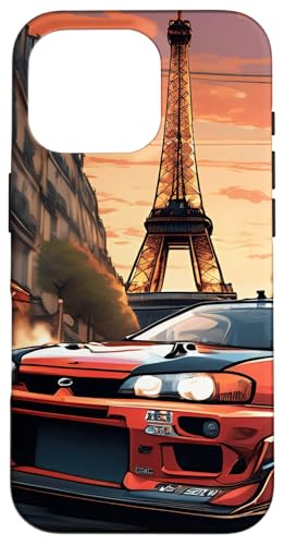 JDM Drift Sportwagen Paris Street Drift Eiffelturm Geschenk Hülle für iPhone 16 Pro JDM Drift Sportwagen Paris Street Drift Eiffelturm Geschenk Hülle für iPhone 16 Pro von JDM Japanese Automotive Tuning Car Art