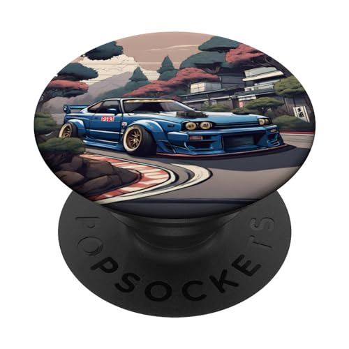 JDM Japanische Retro Drifting Rennwagen Legende Tuning PopSockets mit austauschbarem PopGrip JDM Japanische Retro Drifting Rennwagen Legende Tuning PopSockets mit austauschbarem PopGrip von JDM Japanese Automotive Tuning Car Art