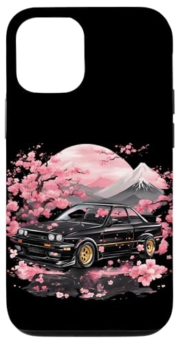 JDM Japanisches Drift Racing Tuning Auto Sakura Blüte Kunst Geschenk Hülle für iPhone 12/12 Pro von JDM Japanese Automotive Tuning Car Art