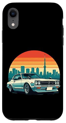 JDM Japanisches Drifting Race Car Tokyo Skyline Retro Sunset Hülle für iPhone XR JDM Japanisches Drifting Race Car Tokyo Skyline Retro Sunset Hülle für iPhone XR von JDM Japanese Automotive Tuning Car Art