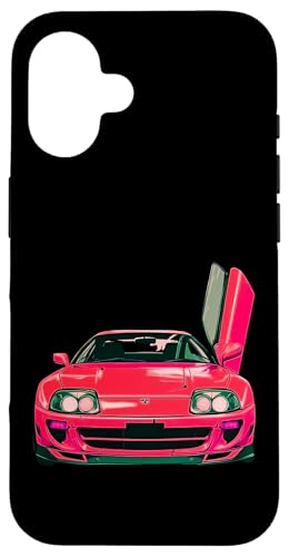 JDM Japanisches Drifting Racing Tuning Car Tokyo Drift Geschenk Hülle für iPhone 16 von JDM Japanese Automotive Tuning Car Art