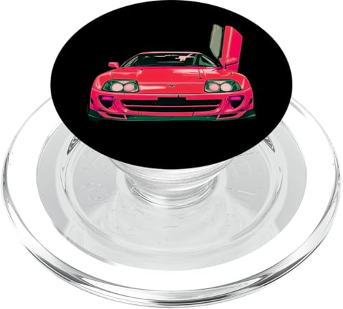 JDM Japanisches Drifting Racing Tuning Car Tokyo Drift Geschenk PopSockets PopGrip für MagSafe von JDM Japanese Automotive Tuning Car Art