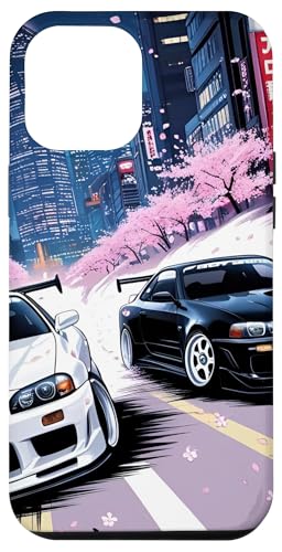 JDM Race Cars Tokyo Street Drift Sakura Blossom im Anime-Stil Hülle für iPhone 12 Pro Max JDM Race Cars Tokyo Street Drift Sakura Blossom im Anime-Stil Hülle für iPhone 12 Pro Max von JDM Japanese Automotive Tuning Car Art