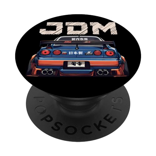 JDM japanisches Retro-Automobil-Rennauto, Geschenk PopSockets mit austauschbarem PopGrip JDM japanisches Retro-Automobil-Rennauto, Geschenk PopSockets mit austauschbarem PopGrip von JDM Japanese Automotive Tuning Car Art