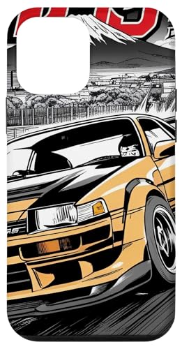 Retro JDM Japanisches Drift Racing Tuning Auto Tokyo Drift Geschenk Hülle für iPhone 12 mini von JDM Japanese Automotive Tuning Car Art