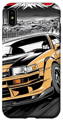 Retro JDM Japanisches Drift Racing Tuning Auto Tokyo Drift Geschenk Hülle für iPhone XS Max von JDM Japanese Automotive Tuning Car Art