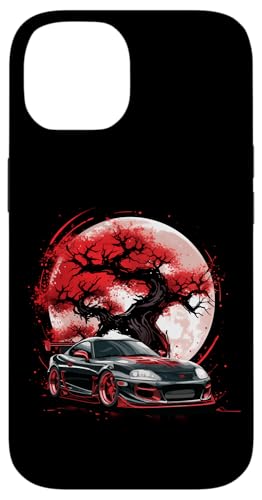 Hülle für iPhone 14 JDM Supra Japanische Kunst Baum des Lebens Motorsports Auto Tuning von JDM Japanese Car Designs - Nippon Streetwear Co.