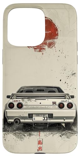 Hülle für iPhone 15 Pro Max JDM Legendary Gt R 32 Skyline im Vintage-Look von JDM Skyline GT r Phone Accessories