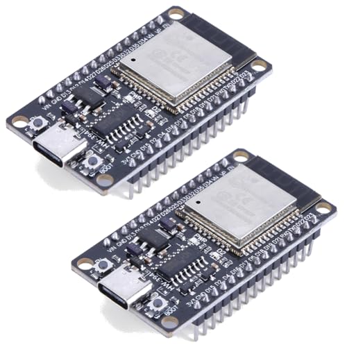 JDXFENG ESP32 ESP32 WROOM-32 Entwicklungsboard WiFi+Bluetooth-kompatibles IOT-Entwicklungsboard Typ-C-Funkmodul Ultra-geringer Stromverbrauch for Smart Home CH340C von JDXFENG