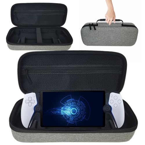 JDXFENG Reise-Tragetasche for PS5-Portal, tragbare Tasche for (Playstation) Portal, Eva-Reise-Tragetasche mit Netztasche, Kratzfest, Anti-Drop for PS5-Portal, for (Playstation) Portal von JDXFENG