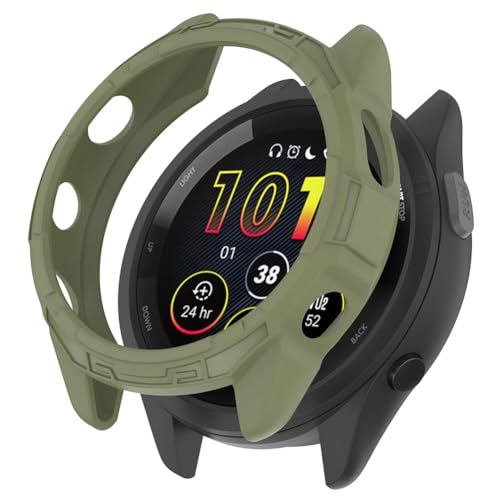 JDXFENG TPU-Hülle for (Garmin) Forerunner 265/(Garmin) Forerunner 265S, stoßfeste Stoßstangenschutzhülle, Kratzfeste Stoßstangenhülle, Anti-Drop for (Garmin) Forerunner 265/(Garmin) Forerunn von JDXFENG