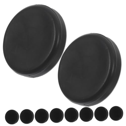 JECOMPRIS 1 Satz Bremslichtschalter Auto Bremspedal Stop Pad Kupplungspedal Gaspedalabdeckung Bremse Rad Gerät Bremspedalauflage Bremsschalterstopper Aus Kunststoff Plastik Black 20 Stück von JECOMPRIS