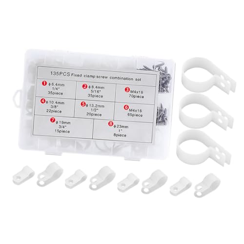 JECOMPRIS 1 Satz Ethernet Kabelclips Befestigungsclips Für Lichtschläuche Drahthalter Clips Für Ethernet Kabel Lichtschläuche Clips Für Den Außenbereich Clips Für Telefonkabel Clips von JECOMPRIS