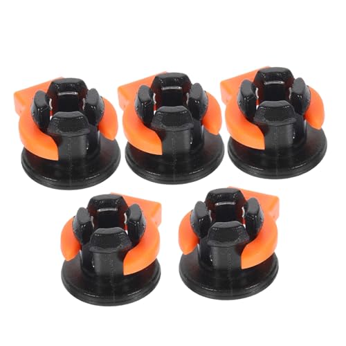 JECOMPRIS 1 Set 3D Druckzubehör Rohrschellen 3D Drucker Clip Montageclips 3D Druckerteile 3D Drucker Rohrschelle 3D Druckteile Schlauchschelle Schnellverbinder Pferdeclip Kunststoff von JECOMPRIS
