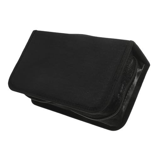 JECOMPRIS 128 Cd-Tasche Veranstalter Auto Cd Halter Cd -speicherung Cd-hüllenhalter Fürs Auto Slot Fall Cd -aufbewahrungsbeutel Leere Cd-hülle Reise-cd-hülle Vliesstoff Black JECOMPRIS 128 Cd-Tasche Veranstalter Auto Cd Halter Cd -speicherung Cd-hüllenhalter Fürs Auto Slot Fall Cd -aufbewahrungsbeutel Leere Cd-hülle Reise-cd-hülle Vliesstoff Black von JECOMPRIS