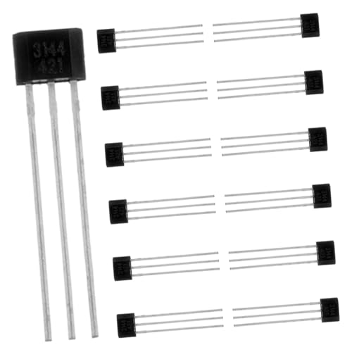 JECOMPRIS 15 Stück Hall-Effekt-Sensor Hall-Effekt-Schalter Transistorbausatz Hall-Effekt-Controller Hallsensor Transistoren-Sortiment-Kit Legierung Grey JECOMPRIS 15 Stück Hall-Effekt-Sensor Hall-Effekt-Schalter Transistorbausatz Hall-Effekt-Controller Hallsensor Transistoren-Sortiment-Kit Legierung Grey von JECOMPRIS